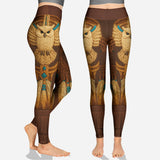 Native American Owl - Personalized American Indian Hoodie and Leggings