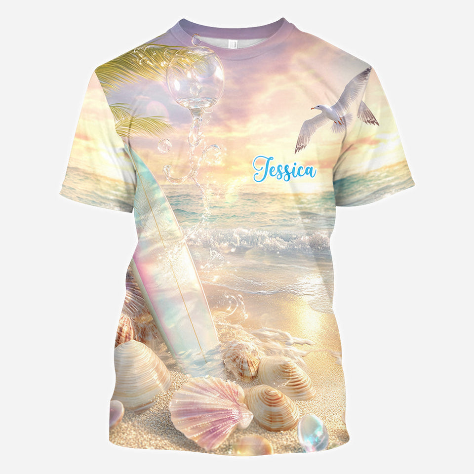 Stay Salty - Personalized Surfing All Over Shirt