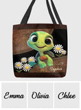 Just A Girl Who Loves Turtle - Personalized Turtle Tote Bag