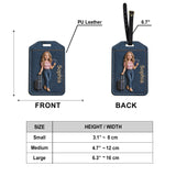 Travel Is My Therapy - Personalized Travelling Passport Holder & Luggage Tag Set