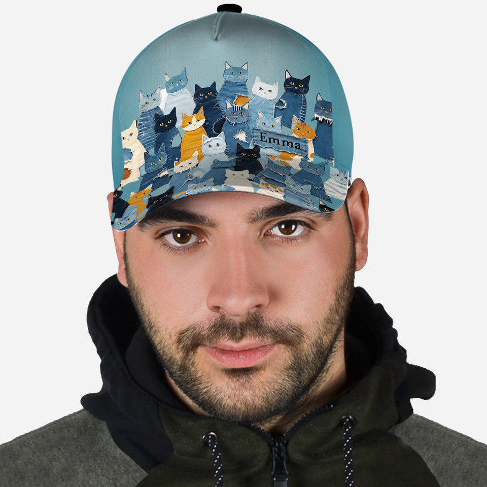 Love Cats - Personalized Cat Classic Cap