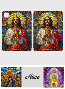 I'm A Child Of God - Personalized Christian Tablet Cover With Pen Slot