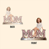 Custom Any Photo Best Gift For Mom, Grandma - Personalized Mother Custom Shaped Acrylic Plaque