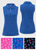 Funny Gift For Her - Personalized Couple Sleeveless Polo Shirt