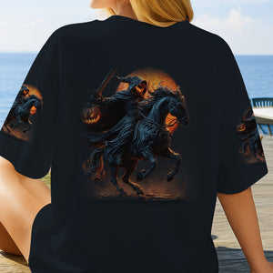 Hello Darkness - Personalized Skull All Over Shirt
