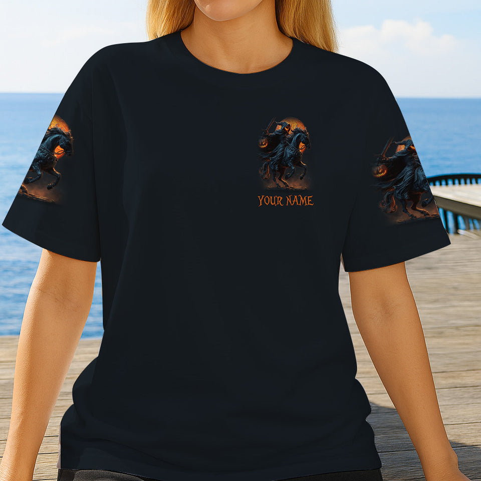 Hello Darkness - Personalized Skull All Over Shirt