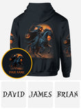 Hello Darkness - Personalized Skull All Over Shirt