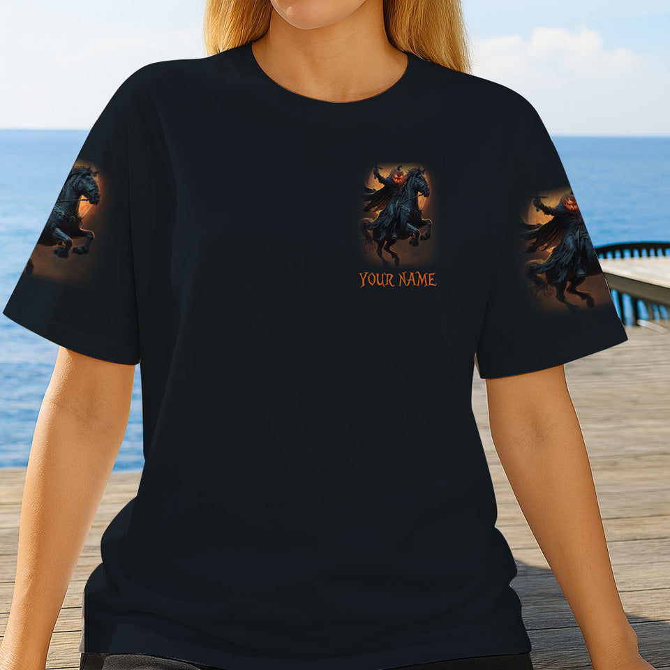 Hello Darkness - Personalized Skull All Over Shirt