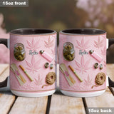 Magical Leaves - Personalized Weed Accent Mug & Coaster