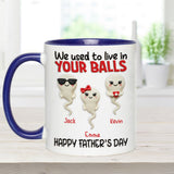 Thanks Mom - Personalized Mother Accent Mug