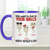 Thanks Mom - Personalized Mother Accent Mug