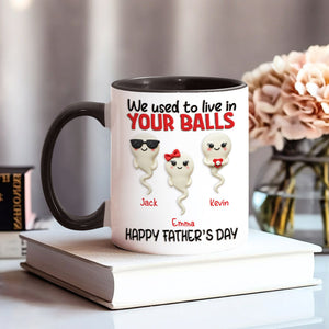 Thanks Mom - Personalized Mother Accent Mug