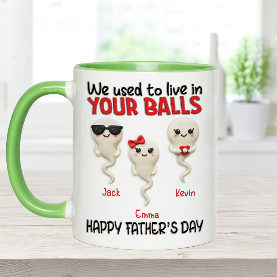 Thanks Mom - Personalized Mother Accent Mug