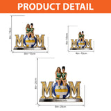 Proud Volleyball Mom - Personalized Volleyball Custom Shaped Acrylic Plaque