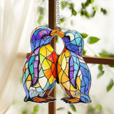 You Are My Penguin - Personalized Penguin Lover Window Hanging Suncatcher Ornament