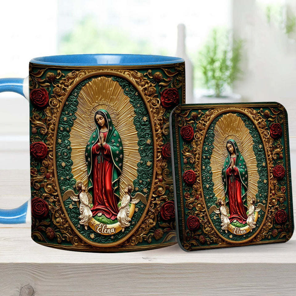 Our Lady Of Guadalupe - Personalized Christian Accent Mug
