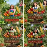 My Lovely Garden - Personalized Gardening 3D Printed Cut Metal Sign