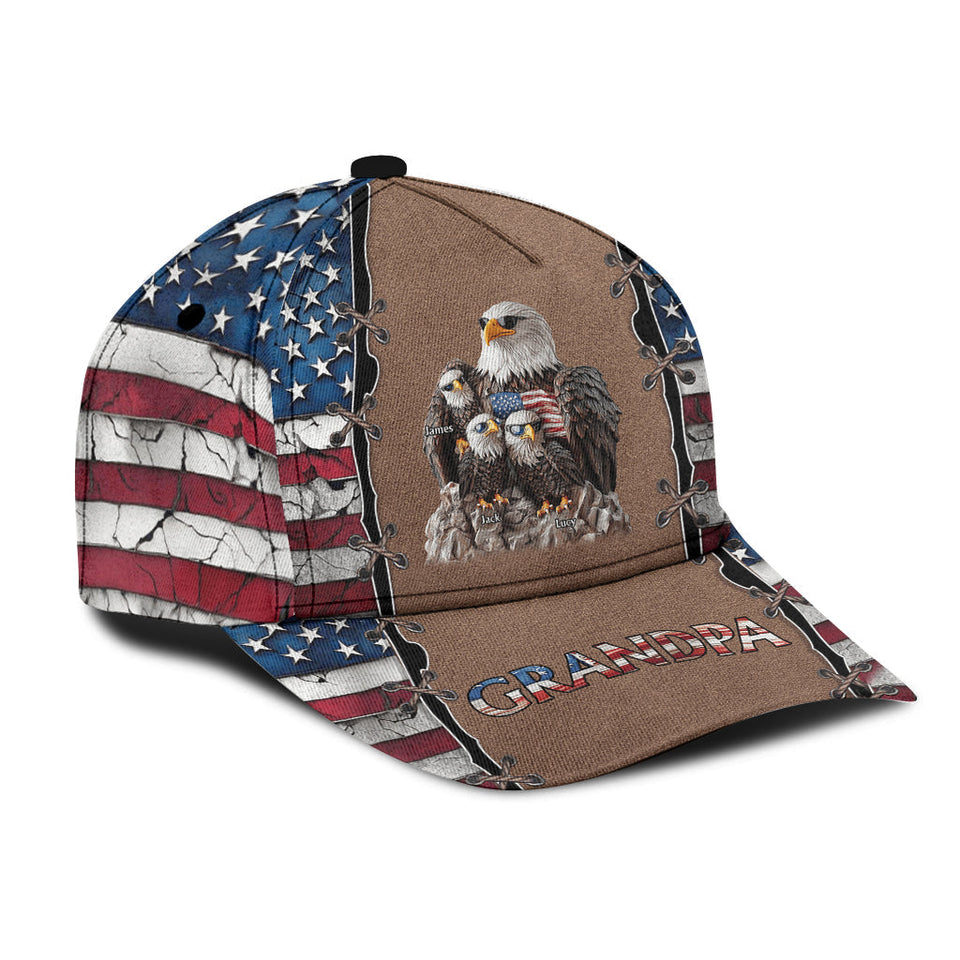 Pride Papa - Personalized Father Classic Cap