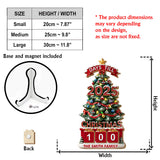 Christmas Countdown - Personalized Family Interchangeable Plaque
