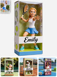 Any Sport - Tennis, Volleyball, Football, Baseball... - Personalized Tennis Custom Shaped Acrylic Plaque