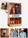 Cowgirl Gift - Personalized Cowgirl Custom Shaped Acrylic Plaque