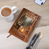 Our Happy Place - Personalized Camping Leather Journal