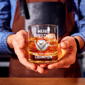 From Your Swimming Champion - Family Whiskey Glass