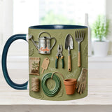 Love Gardening - Personalized Gardening Accent Mug
