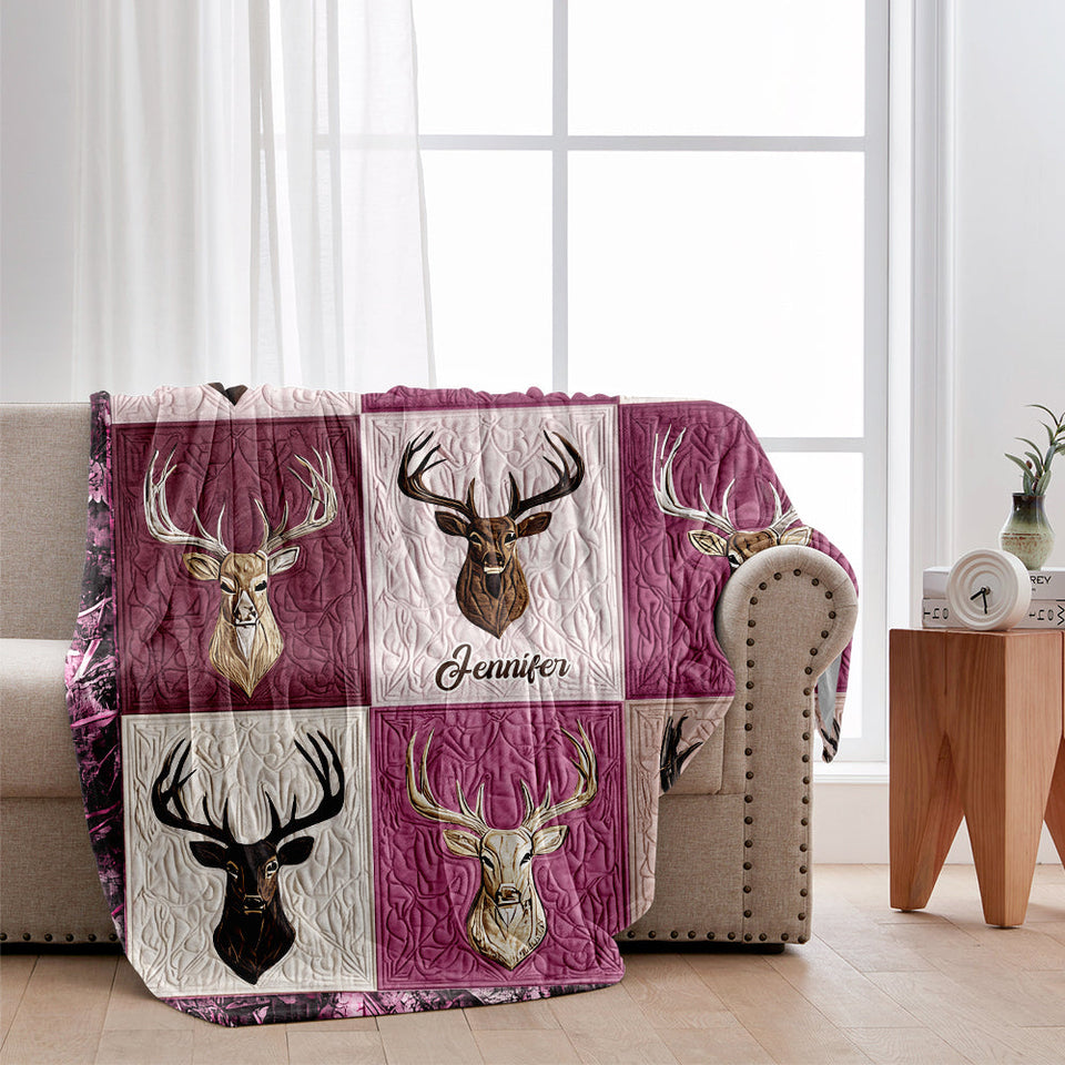 Country Girl - Personalized Hunting Blanket