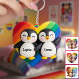 Love Is Love - Personalized LGBT Support Keychain
