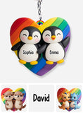 Love Is Love - Personalized LGBT Support Keychain