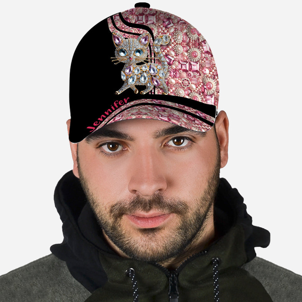 Just A Girl Who Loves Cats - Personalized Cat Classic Cap