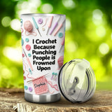 Love Crocheting - Personalized Crocheting Tumbler