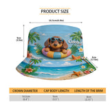 Any Photo Summer Vibes - Personalized Dog Bucket Hat