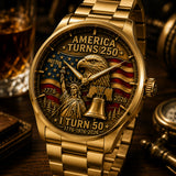 250 Anniversary - Personalized Birthday Hand Watch