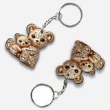 I Love You - Personalized Mother Keychain