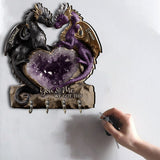 You & Me We Got This - Personalized Dragon Custom Shaped Hanging Rack