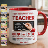 Teacher Portfolio - Personalized Teacher Accent Mug