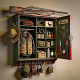 Born To Hunt - Personalized Hunting Custom Shaped Hanging Rack
