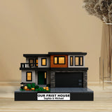 Custom House Building From Photo - Personalized Couple Custom Shaped Acrylic Plaque