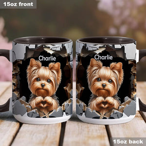Lovely Dogs - Personalized Dog Accent Mug