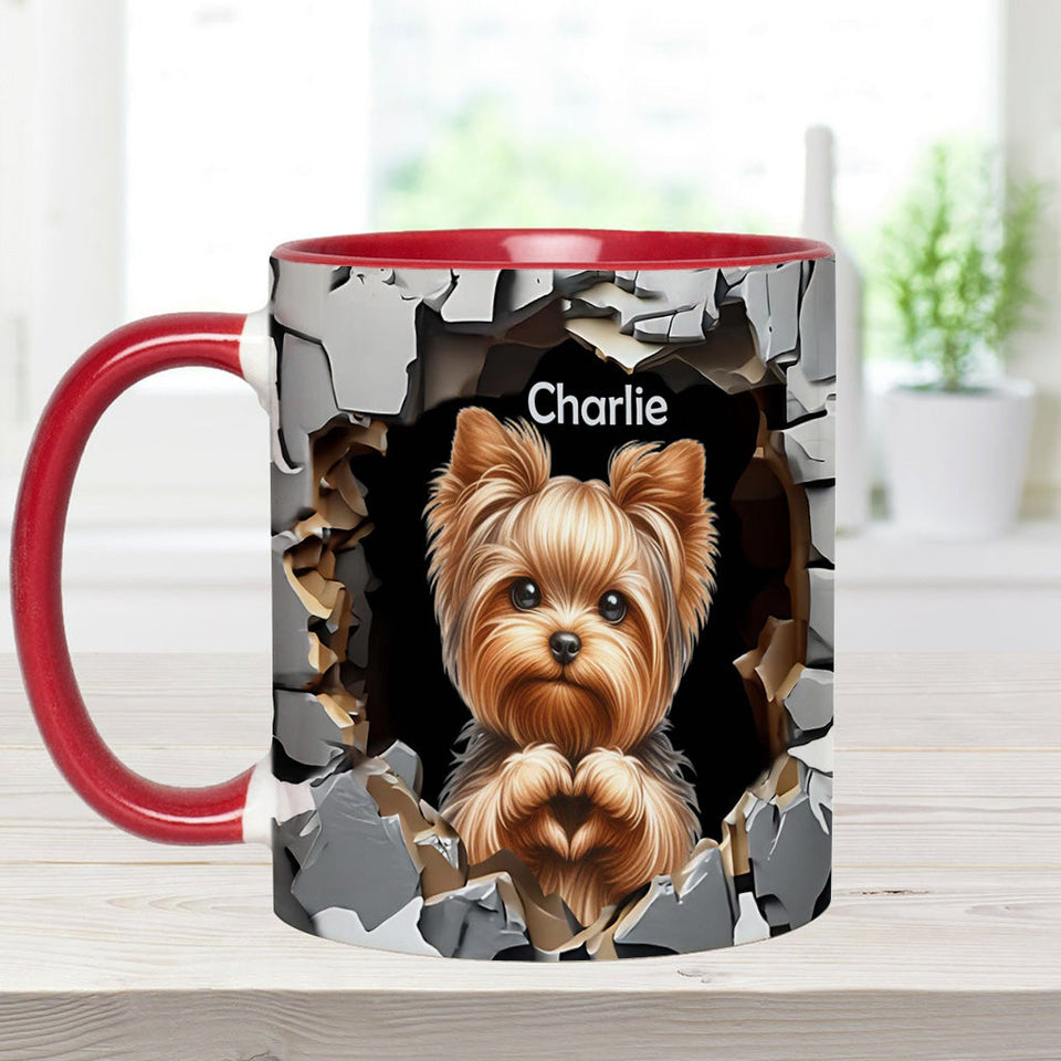 Lovely Dogs - Personalized Dog Accent Mug