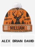 Deer Hunter - Personalized Hunting Beanie Hat