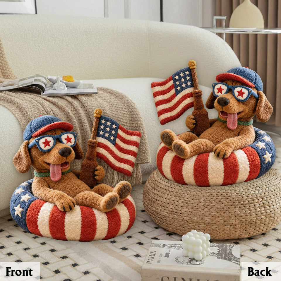 Gift for Pet Lovers - Personalized Dog Premium Faux Fur Pillow