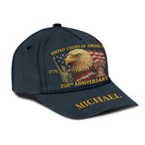 250th Anniversary - Personalized Bald Eagle Classic Cap