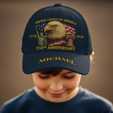 250th Anniversary - Personalized Bald Eagle Classic Cap
