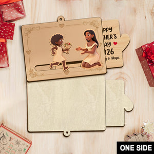 Message For Mother - Personalized Mother Sliding Ornament