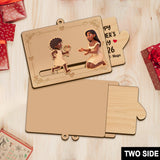 Message For Mother - Personalized Mother Sliding Ornament