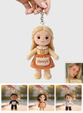 You Belongs To Me - Personalized Couple Plush Keychain