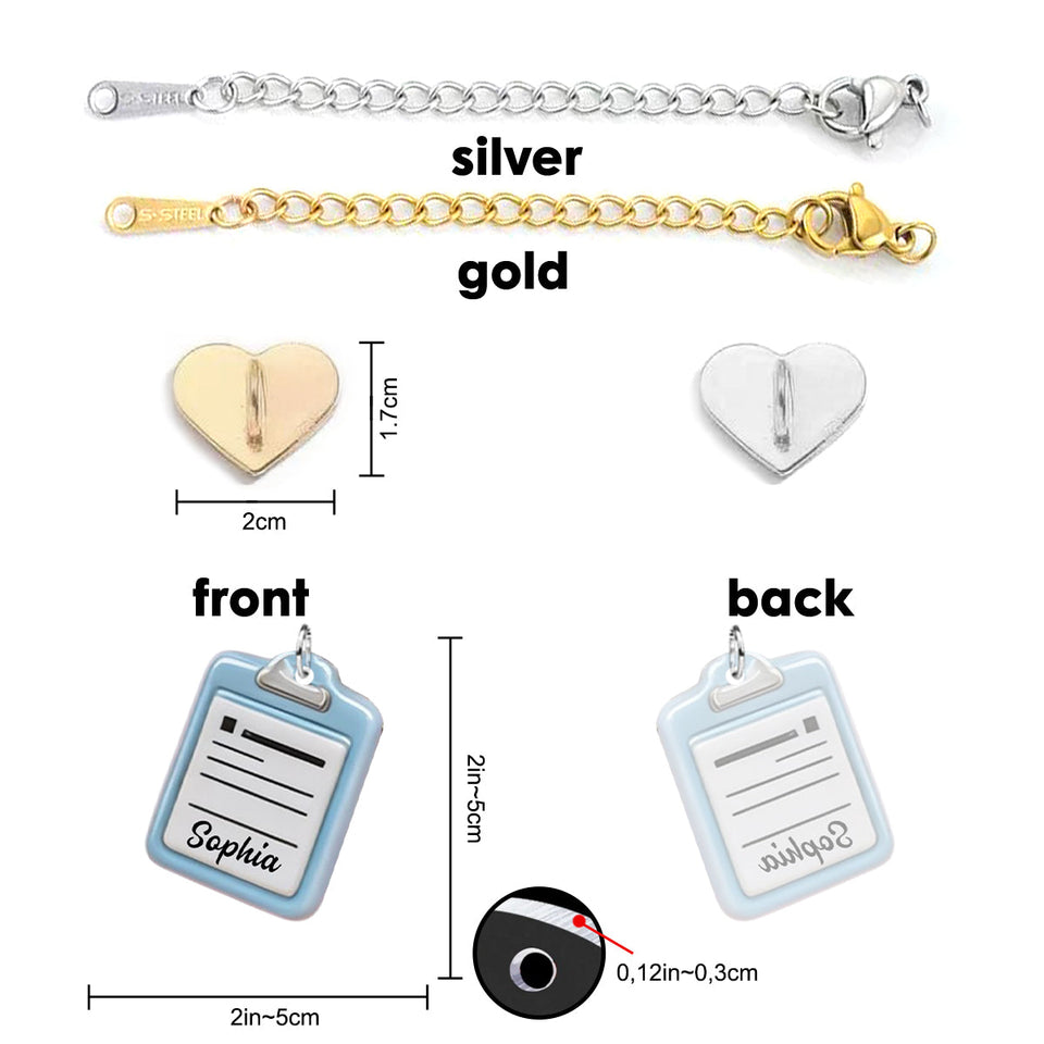 Nurse Life - Personalized Nurse Dangling Charms